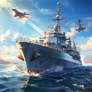 Обложка игры «Force of Warships: Крутые игры стрелялки и шутеры»