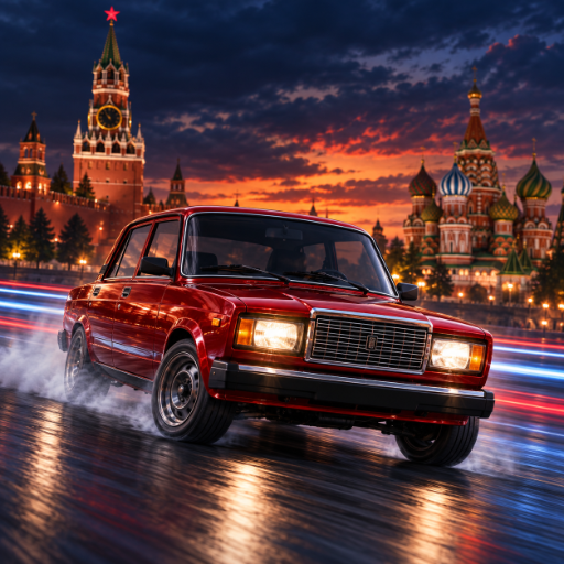 Обложка игры «Гонки по России»