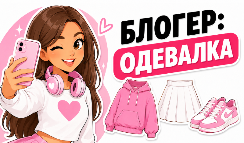Обложка игры «Блогер: Одевалка»
