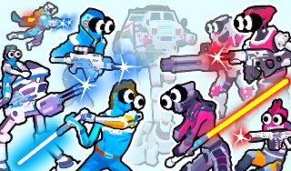 Обложка игры «Space Wars Battleground»
