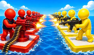 Обложка игры «Война на Плотах»