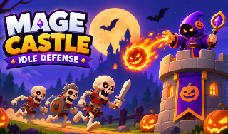 Обложка игры «Mage Castle Idle Defense»