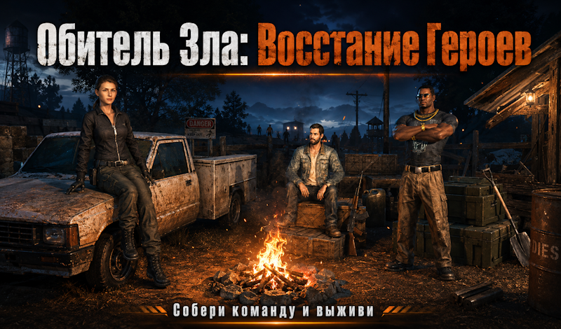 Обложка игры «Обитель Зла: Восстание Героев»