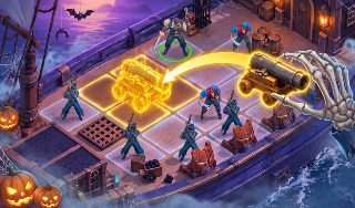 Обложка игры «Пиратские корабли: строй и сражайся»