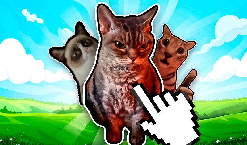 Обложка игры «Кот Кликер : Мемные Котята»